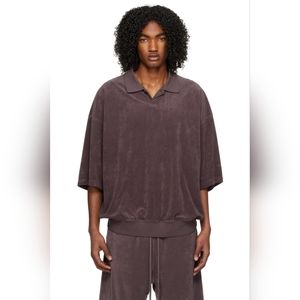 Fear Of God Essentials Single Button Polo